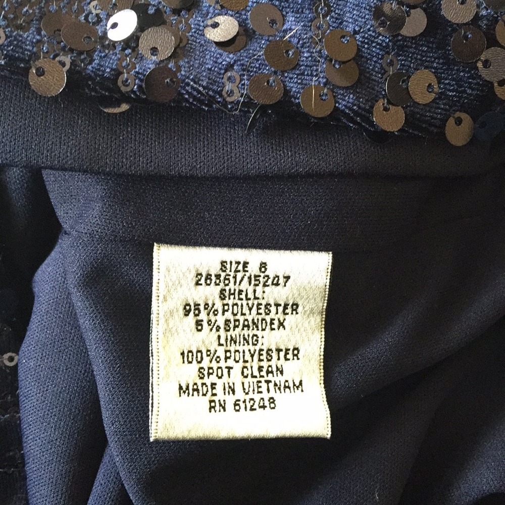 Jackie Jon New York Sequin Lined Dress ⭐️ 8 - Picture 6 of 6